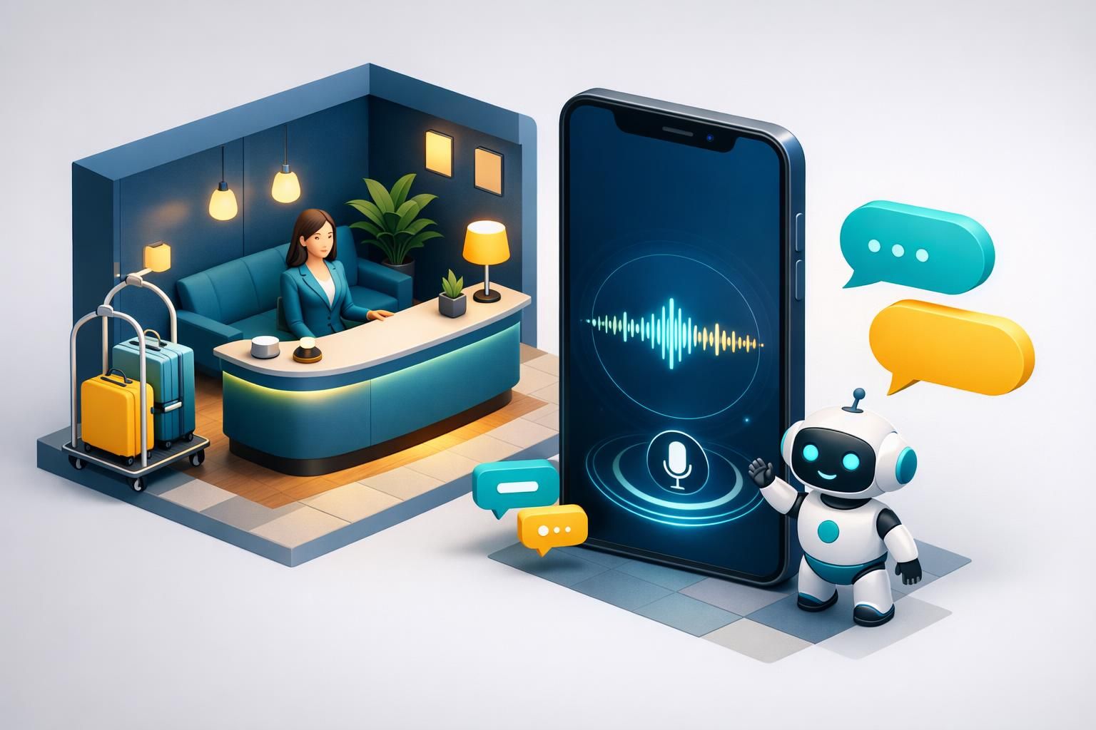 découvrez comment le voicebot transforme l'accueil client dans l'hôtellerie touristique, offrant une expérience innovante et personnalisée pour améliorer la satisfaction des visiteurs.
