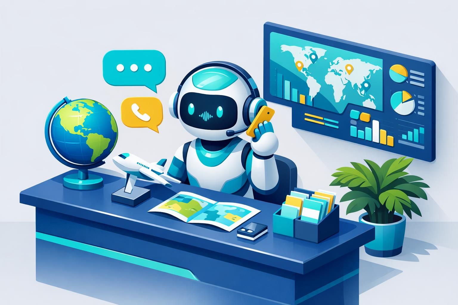 découvrez comment callbot agence voyage automatise les réservations par téléphone pour améliorer l'efficacité et l'expérience client de votre agence de voyage.