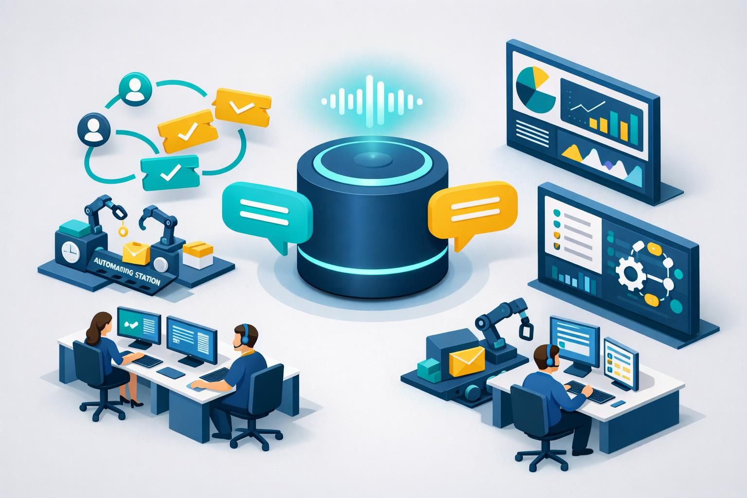 découvrez comment réduire efficacement les appels entrants grâce à l'ia conversationnelle, optimisant ainsi la gestion client et améliorant la productivité de votre entreprise.