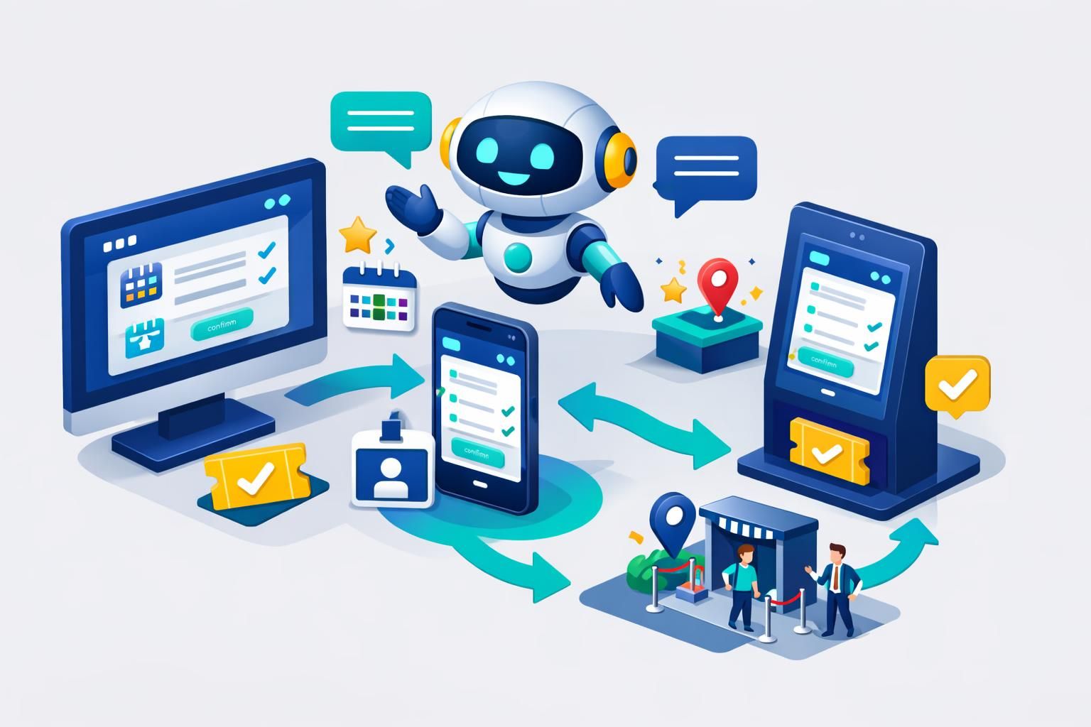 découvrez comment un chatbot événementiel utilisant l'ia en 2026 facilite la gestion des inscriptions, optimise l'expérience des participants et simplifie l'organisation de vos événements.