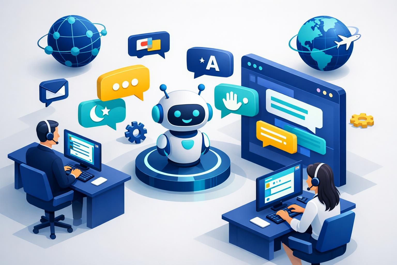 découvrez comment configurer un chatbot multilangue efficace pour assurer un support client international de qualité et améliorer l'expérience utilisateur à travers le monde.