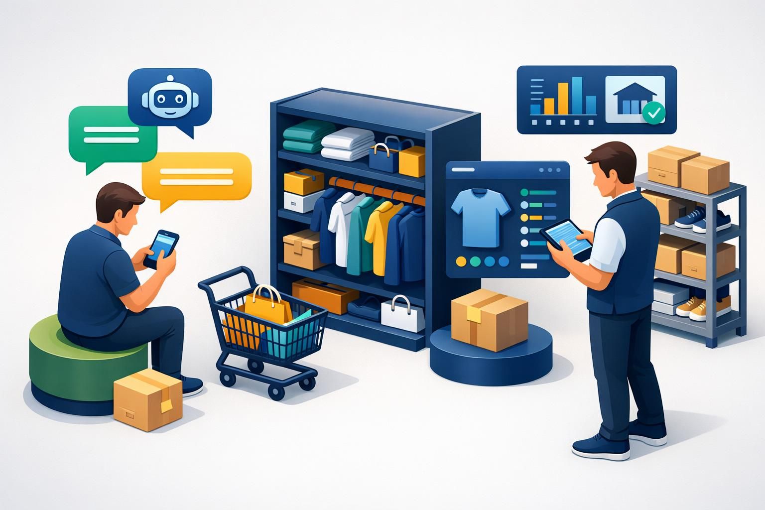 découvrez comment un chatbot retail peut révolutionner l'expérience shopping en 2026 en offrant une personnalisation avancée et un service client optimisé.