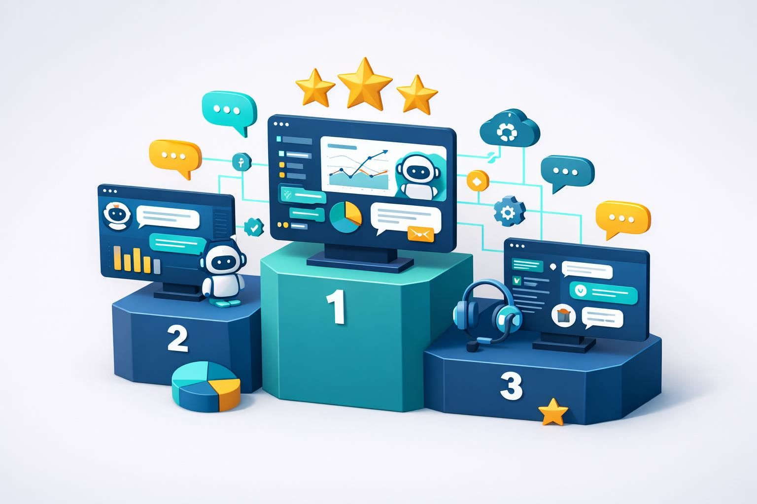 découvrez notre comparatif 2026 des meilleures solutions de chatbot pour service client afin d'optimiser votre support et améliorer l'expérience utilisateur.