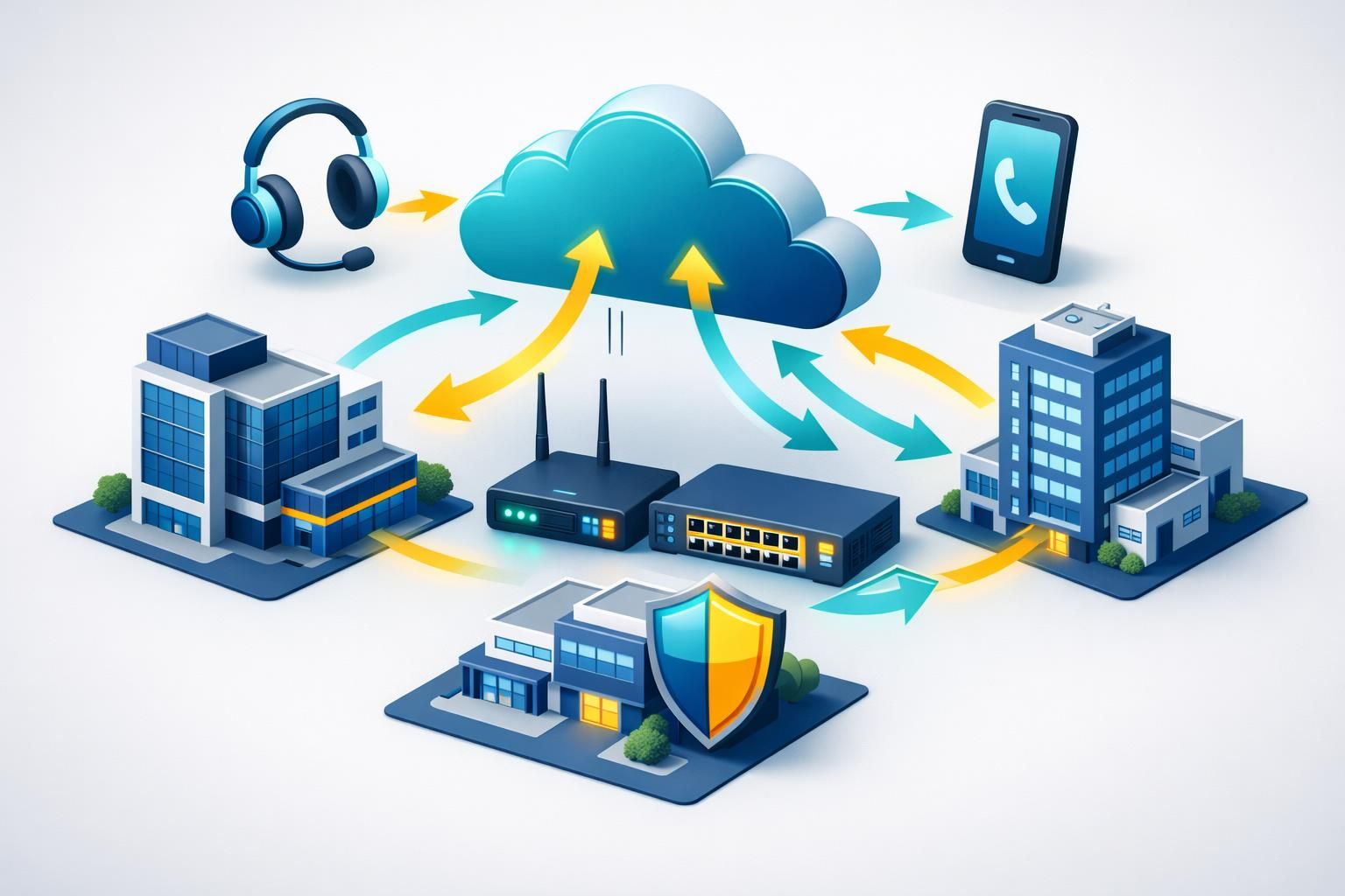 découvrez notre guide technique complet pour réussir la migration de votre entreprise vers la téléphonie cloud, optimisant communication et flexibilité.