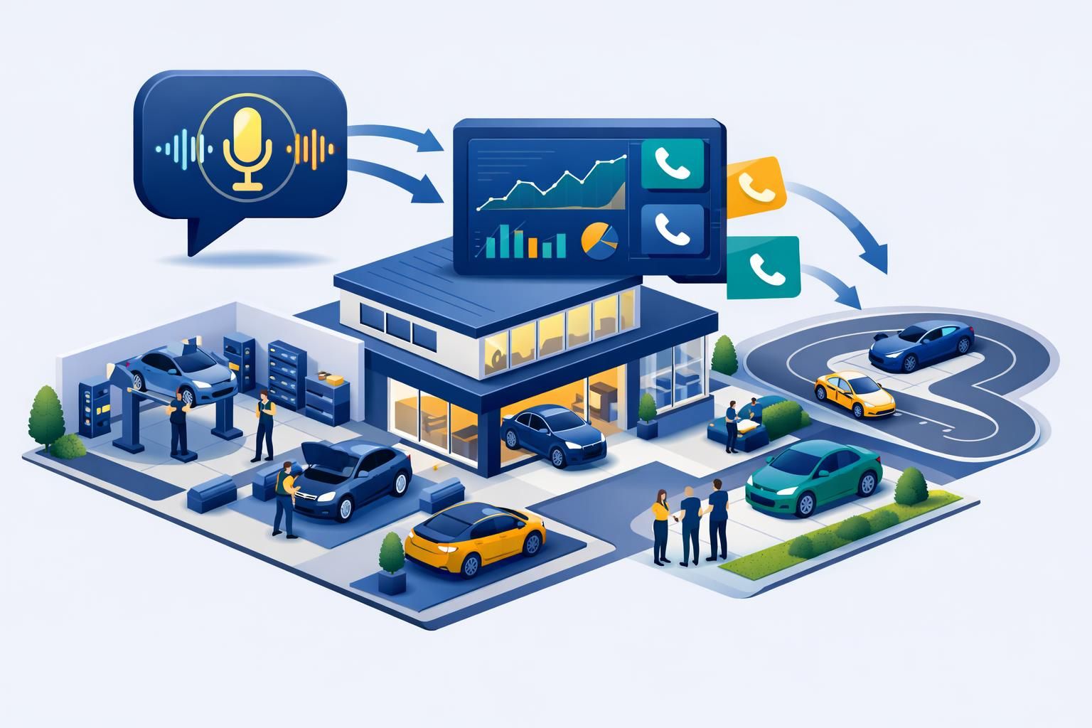 découvrez notre voicebot automobile, une ia vocale innovante spécialement conçue pour les concessions et le service après-vente, améliorant l'expérience client et l'efficacité.