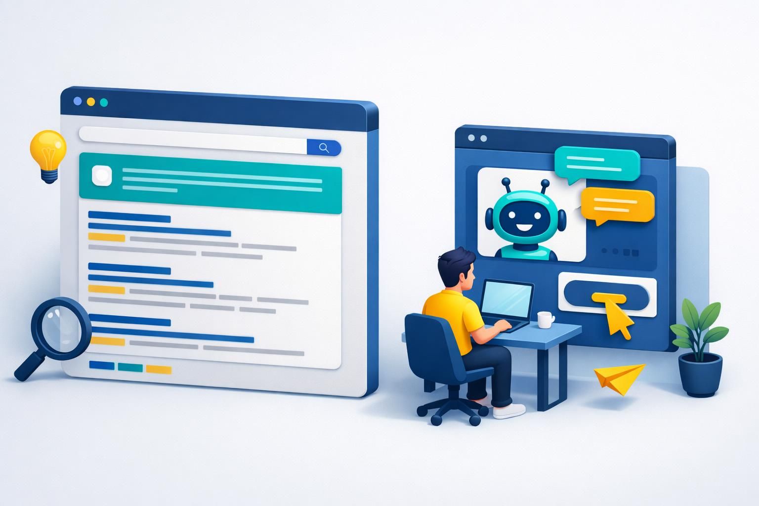 découvrez comment les chatbots influencent le référencement naturel grâce à l'ia conversationnelle et optimisent votre stratégie seo pour un meilleur positionnement en ligne.